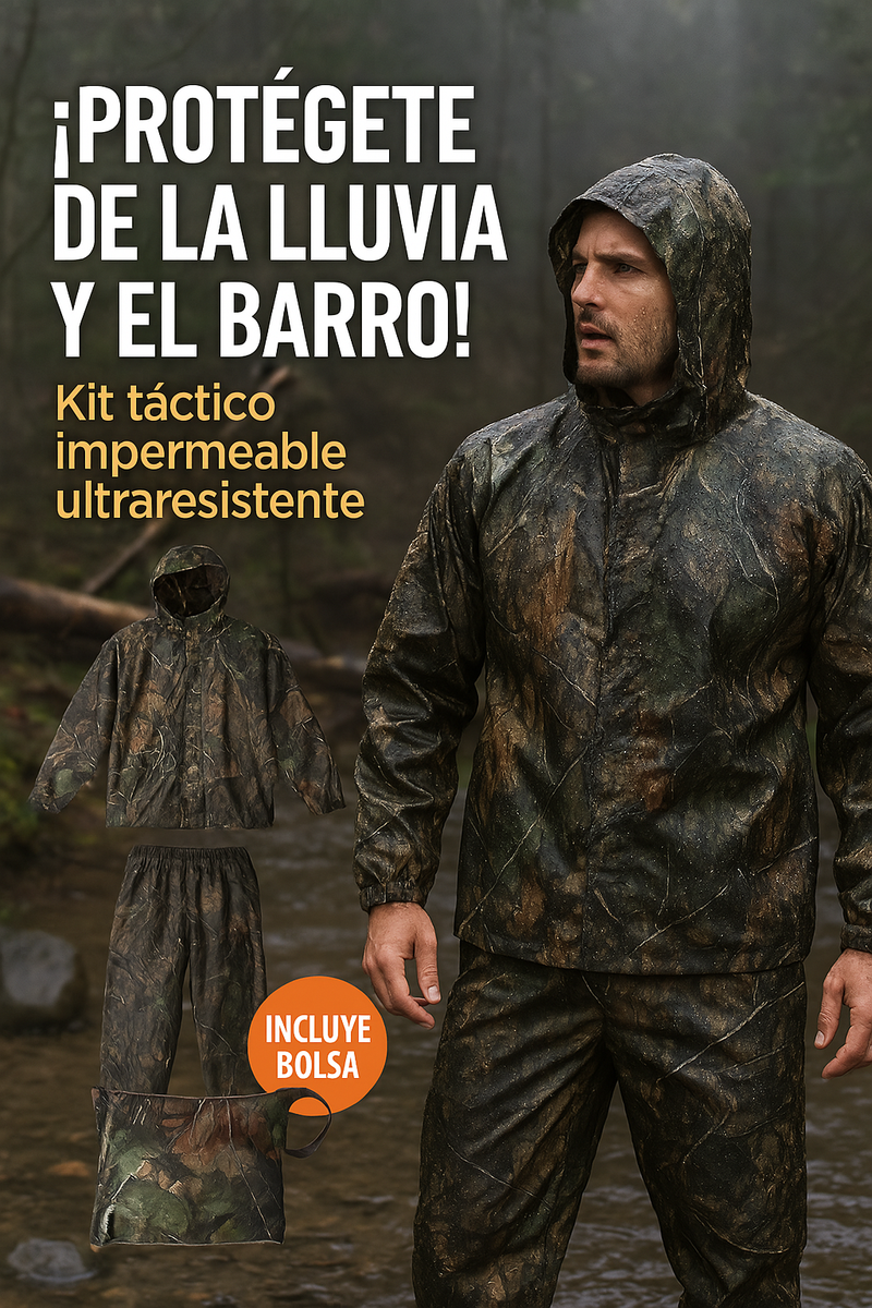 Chaqueta HÉROE TÁCTICA – Kit 3 en 1
